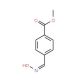 4-(Hydroxyimino-methyl)-benzoic acid methyl ester - chemical structure image