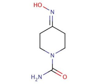 4-(hydroxyimino)piperidine-1-carboxamide - chemical structure image