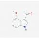 4-Hydroxyindole-3-carboxaldehyde (CAS 81779-27-3) - chemical structure image