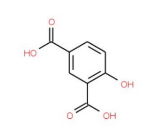 4-Hydroxyisophthalic Acid (CAS 636-46-4) - chemical structure image