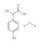 4-Hydroxymandelic acid monohydrate (CAS 184901-84-6) - chemical structure image