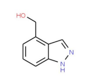 4-(Hydroxymethyl)-1H-indazole (CAS 709608-85-5) - chemical structure image