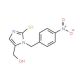 4-Hydroxymethyl-3-(4-nitro-benzyl)-2-mercapto-3H-imidazole - chemical structure image