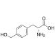 4-(Hydroxymethyl)-D-phenylalanine (CAS 15720-17-9) - chemical structure image