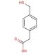 4-(Hydroxymethyl)phenylacetic acid (CAS 73401-74-8) - chemical structure image