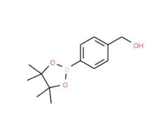 4-(Hydroxymethyl)phenylboronic acid pinacol ester (CAS 302348-51-2) - chemical structure image