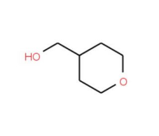4-Hydroxymethyltetrahydropyran (CAS 14774-37-9) - chemical structure image