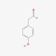 4-Hydroxyphenylacetaldehyde (CAS 7339-87-9) - chemical structure image