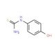 4-Hydroxyphenylthiourea (CAS 1520-27-0) - chemical structure image