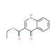 4-Hydroxyquinoline-3-carboxylic acid ethyl ester (CAS 26892-90-0) - chemical structure image