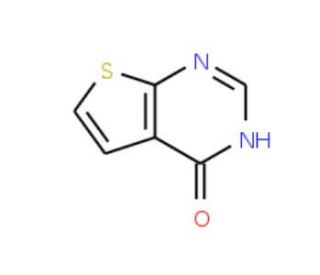 4-Hydroxythieno[2,3-d]pyrimidine (CAS 14080-50-3) - chemical structure image