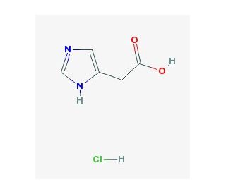 4-Imidazoleacetic acid hydrochloride (CAS 3251-69-2) - chemical structure image