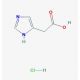 4-Imidazoleacetic acid hydrochloride (CAS 3251-69-2) - chemical structure image