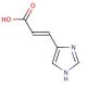 4-Imidazoleacrylic acid (CAS 104-98-3) - chemical structure image