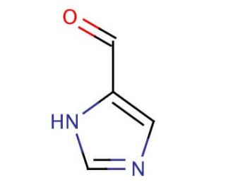 4-Imidazolecarboxaldehyde (CAS 3034-50-2) - chemical structure image