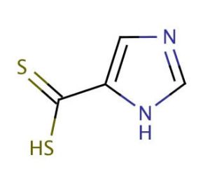4-Imidazoledithiocarboxylic acid (CAS 84824-76-0) - chemical structure image