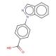 4-Indazol-1-yl-benzoic acid - chemical structure image