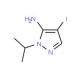 4-iodo-1-isopropyl-1H-pyrazol-5-amine - chemical structure image