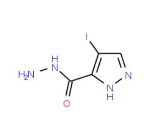 4-iodo-1H-pyrazole-5-carbohydrazide - chemical structure image