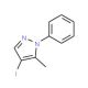4-Iodo-5-methyl-1-phenyl-1H-pyrazole (CAS 342405-19-0) - chemical structure image