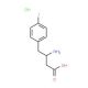 4-Iodo-D-beta-homophenylalanine hydrochloride (CAS 269396-70-5) - chemical structure image