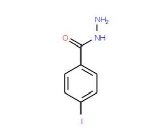 4-Iodobenzhydrazide (CAS 39115-95-2) - chemical structure image