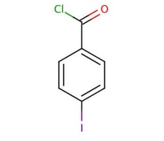 4-Iodobenzoyl chloride (CAS 1711-02-0) - chemical structure image