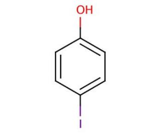 4-Iodophenol (CAS 540-38-5) - chemical structure image