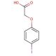 4-Iodophenoxyacetic acid (CAS 1878-94-0) - chemical structure image