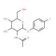 4-Iodophenyl 2-acetamido-2-deoxy-b-D-glucopyranoside (CAS 38229-81-1) - chemical structure image