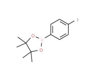 4-Iodophenylboronic acid pinacol ester (CAS 73852-88-7) - chemical structure image