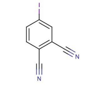 4-Iodophthalonitrile (CAS 69518-17-8) - chemical structure image