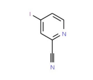 4-Iodopyridine-2-carbonitrile, 4-Iodopicolinonitrile (CAS 913836-19-8) - chemical structure image