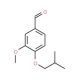 4-Isobutoxy-3-methoxybenzaldehyde (CAS 66488-79-7) - chemical structure image