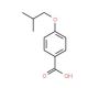 4-Isobutoxy-benzoic acid (CAS 30762-00-6) - chemical structure image