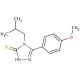 4-Isobutyl-5-(4-methoxy-phenyl)-4H-[1,2,4]triazole-3-thiol - chemical structure image