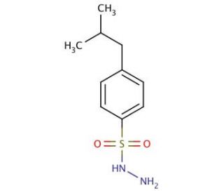 4-Isobutylbenzenesulfonohydrazide - chemical structure image