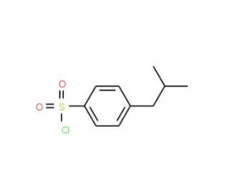 4-Isobutylbenzenesulfonyl chloride (CAS 339370-45-5) - chemical structure image