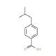4-isobutylbenzoic acid (CAS 38861-88-0) - chemical structure image