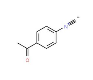 4-Isocyanoacetophenone (CAS 125192-28-1) - chemical structure image