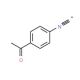 4-Isocyanoacetophenone (CAS 125192-28-1) - chemical structure image
