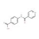 4-(isonicotinoylamino)benzoic acid - chemical structure image