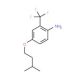 4-(Isopentyloxy)-2-(trifluoromethyl)aniline - chemical structure image