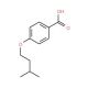 4-(Isopentyloxy)benzoic acid (CAS 2910-85-2) - chemical structure image