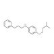 4-(Isopentyloxy)-N-(3-phenylpropyl)aniline - chemical structure image