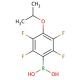 4-Isopropoxy-2,3,5,6-tetrafluorophenylboronic acid (CAS 871126-28-2) - chemical structure image