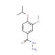 4-isopropoxy-3-methoxybenzohydrazide - chemical structure image