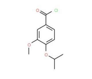 4-isopropoxy-3-methoxybenzoyl chloride - chemical structure image