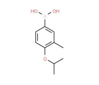 4-Isopropoxy-3-methylbenzeneboronic acid (CAS 850568-09-1) - chemical structure image