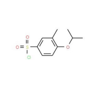 4-isopropoxy-3-methylbenzenesulfonyl chloride - chemical structure image